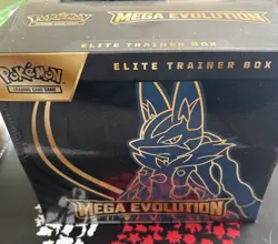 Pokemon TCG Mega Evolutions Lucario Elite Trainer Box ETB - New Sealed - Image 1