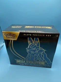Pokemon TCG - Mega Evolutions Lucario Elite Trainer Box ETB - Brand New/Sealed - Image 1