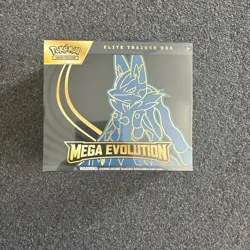 Pokemon TCG Mega Evolutions Lucario Elite Trainer Box ETB Sealed NEW - in hand. - Image 1