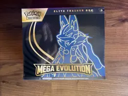 Pokemon TCG Mega Evolutions Lucario Elite Trainer Box ETB New Sealed - Image 1