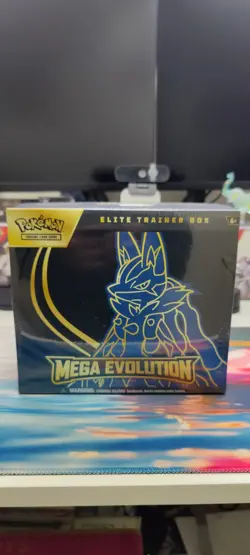 Pokemon TCG Mega Evolutions Lucario Elite Trainer Box ETB - IN HAND New Sealed - Image 1