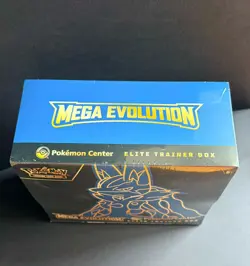Pokemon Center ETB Mega Evolutions-Lucario (Elite Trainer Box) - FACTORY SEALED - Image 2