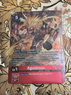 Digimon Card Game Agunimon BT21-013 Event Pack Promo Regionals 2026 - Image 1
