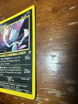 Sneasel - Neo Genesis - 25/111 - Vintage Pokemon Card 2000 WOTC - Image 3