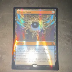 MTG Mint Chrome Mox Masterpiece Series Kaladesh Foil Artifact Card - Image 1