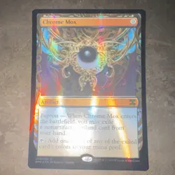 MTG Mint Chrome Mox Masterpiece Series Kaladesh Foil Artifact Card - Image 2