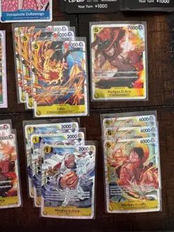 HUGE One Piece Card Lot, 200+ FOILS, Eng+Japanese, READ DESCRIPTION Storage Lot - Image 5