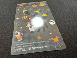 2024 Pokemon Cards Pokemon Center Japan Pokemaze Umbreon Halloween Clear Card - Image 3