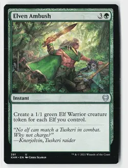 Elven Ambush U Kaldheim 391 NM - Image 1