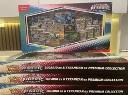 LOT OF 4 Pokemon Lucario Ex & Tyranitar Ex Premium Collection SEALED In Hand 196214130029 - Image 1