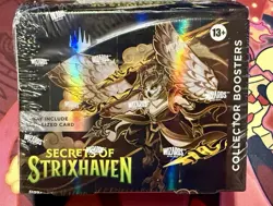 Magic: The Gathering Secrets of Strixhaven - Collector Booster Box In Hand - Image 1
