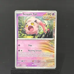 Scream Tail 086/182 Uncommon Paradox Rift - Pokemon Pack Fresh - Near Mint NM - Image 1