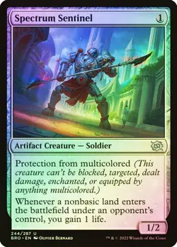 Spectrum Sentinel - FOIL - The Brothers' War - Magic The Gathering - MTG - Image 1