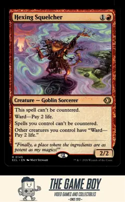 Magic: The Gathering Lorwyn Eclipsed #145 Hexing Squelcher Rare - Image 1