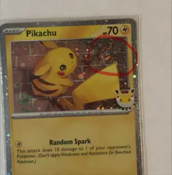(11) 30th Anniversary Pokemon Day Pikachu Promo Card lot *ALL HAVE A SWIRL* - Image 3