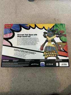 Ascended Heroes Premium Poster Collection Mega Lucario EX New Sealed - Image 4