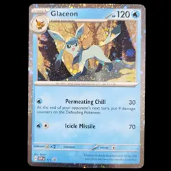 Pokemon Glaceon 171 Sv: Scarlet & Violet Promo Cosmos Holo - Double SWIRL - Image 1