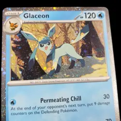 Pokemon Glaceon 171 Sv: Scarlet & Violet Promo Cosmos Holo - Double SWIRL - Image 2