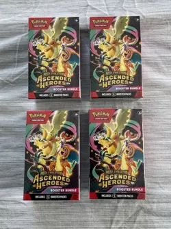 4x Sealed - Pokemon Center Ascended Heroes Booster Bundle - Image 1