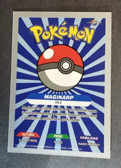 MAGIKARP - POKEMON KANTO CREALASER RARE TCG CARD - Image 2
