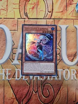 Dracotail Faimena JUSH-EN002 Ultra Rare 1st Ed NM Yugioh - Image 1