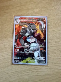Pokemon TCG Team Rocket's Houndoom Illustration Rare Destined Rivals 191/182 - Image 1
