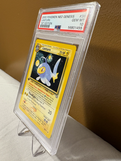 PSA 10 Lanturn 1ST EDITION #38 NEO GENESIS 2000 Pokemon - Image 2