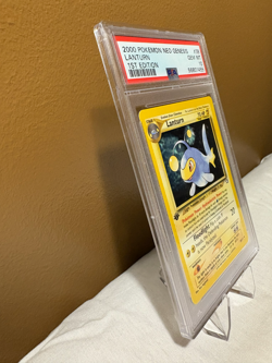 PSA 10 Lanturn 1ST EDITION #38 NEO GENESIS 2000 Pokemon - Image 3