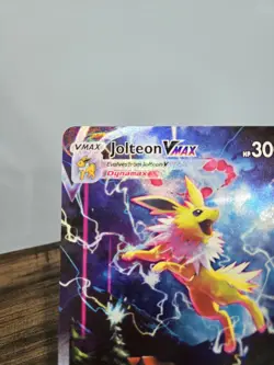 JUMBO Oversized Jolteon VMAX Card Alt Art SWSH184 Pokemon Premium Collection - Image 3