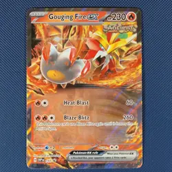 Gouging Fire ex 144 - SVBS - Promo Holo Pokemon Card - M / NM - Image 1