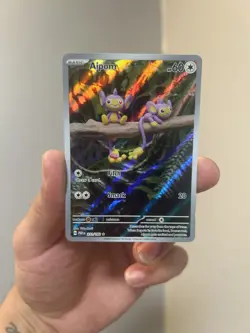 Aipom 211/182 Illustration Rare Paradox Rift Pokemon NM - Image 1