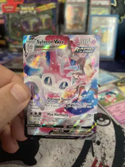 Pokemon Sylveon VMAX TG15/TG30 Ultra Rare Holo Brilliant Stars NM/Near Mint - Image 2