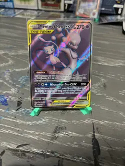 Pokemon TCG Tag Team GX Holo Lot - Reshiram & Charizard, Mewtwo & Mew, Marshado… - Image 5