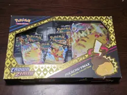 Pokemon TCG Sword & Shield Crown Zenith Pikachu VMAX Special Collection Box - Image 1