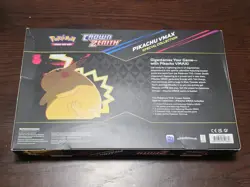 Pokemon TCG Sword & Shield Crown Zenith Pikachu VMAX Special Collection Box - Image 2
