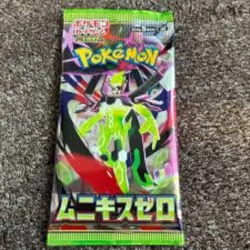 Pokemon TCG Japanese Munikis Zero Booster Pack Factory Sealed 1 Pack - Image 1