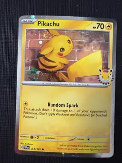 Pikachu Pokemon Day 2026(051/162)SWIRL Cosmo Holo NM - Image 2