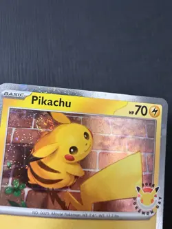 Pikachu Pokemon Day 2026(051/162)SWIRL Cosmo Holo NM - Image 3