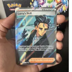 Pokemon Larry's Skill 139/131 Sv: Prismatic Evolutions Holo Ultra Rare Trainer - Image 1