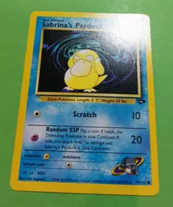 Sabrina’s Psyduck 99/132 Pokemon Gym Challenge, LP - Image 2