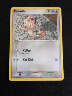Pokemon TCG Meowth 4/12 - XY Trainer Kit 2: Plusle and Minium EX - Image 1