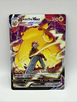 2022 Pokemon TCG SW&SH Lost Origin Pikachu VMax TG17/TG30 - Image 3