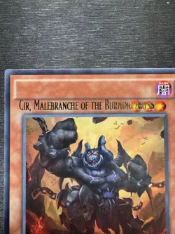 YuGiOh! Cir, Malebranche of the Burning Abyss - Error Misprint Name Shift NM - Image 3