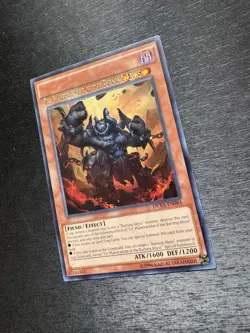 YuGiOh! Cir, Malebranche of the Burning Abyss - Error Misprint Name Shift NM - Image 4