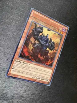 YuGiOh! Cir, Malebranche of the Burning Abyss - Error Misprint Name Shift NM - Image 5