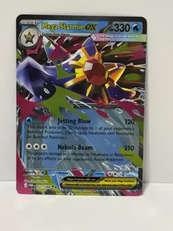 Pokemon Mega Starmie EX, POR 021/088 Double Rare - Image 1