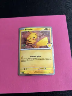 Pikachu 051 /162 Stamped 2026 Pokemon Day 30 Promo With Swirl - Image 1