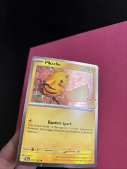 Pikachu 051 /162 Stamped 2026 Pokemon Day 30 Promo With Swirl - Image 2