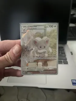 Pokemon TCG - Cinccino - Illustration Rare SV: Black Bolt 153/086 NM - Image 1