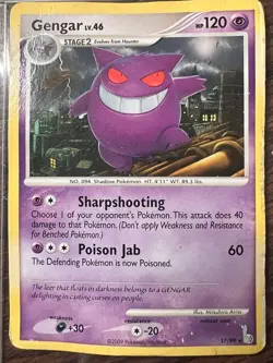 Pokemon Gengar Arceus 17/99 RARE - Image 1